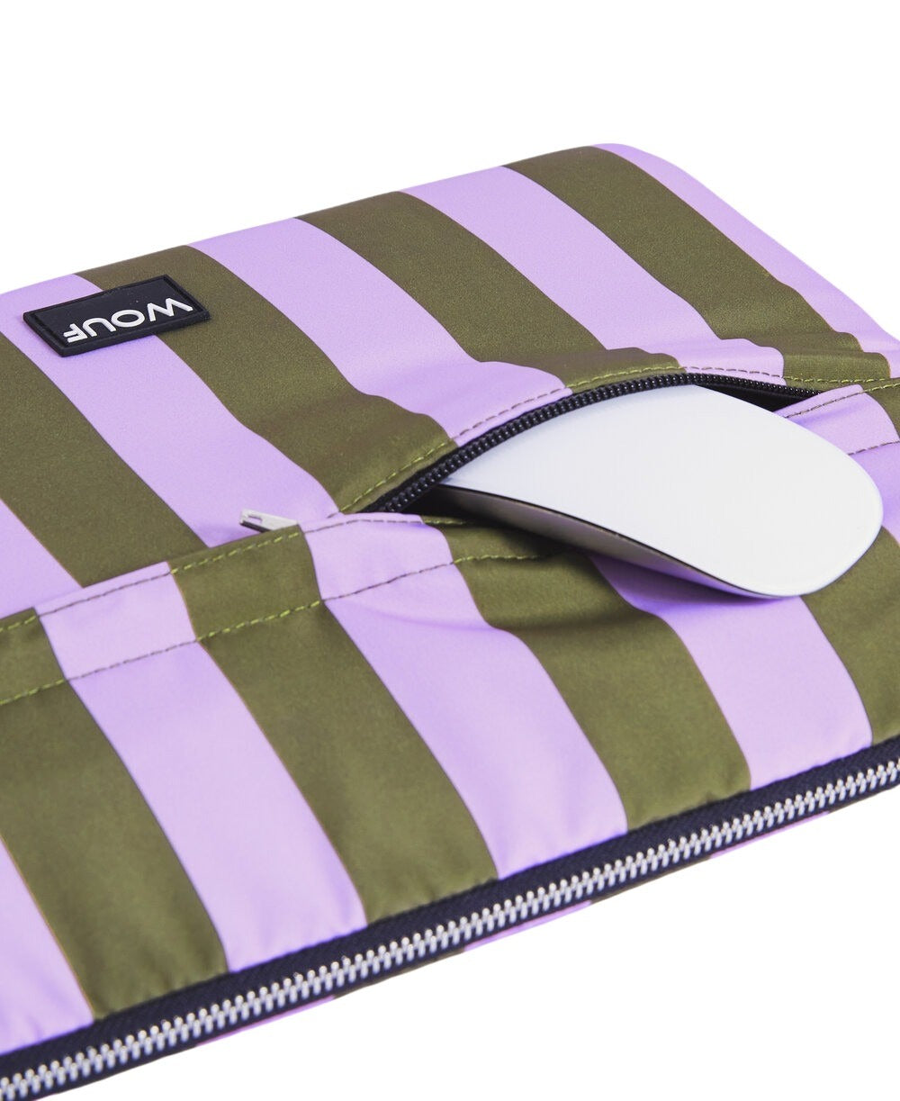 Niza computer Sleeve, 13/14 - Green/Purple